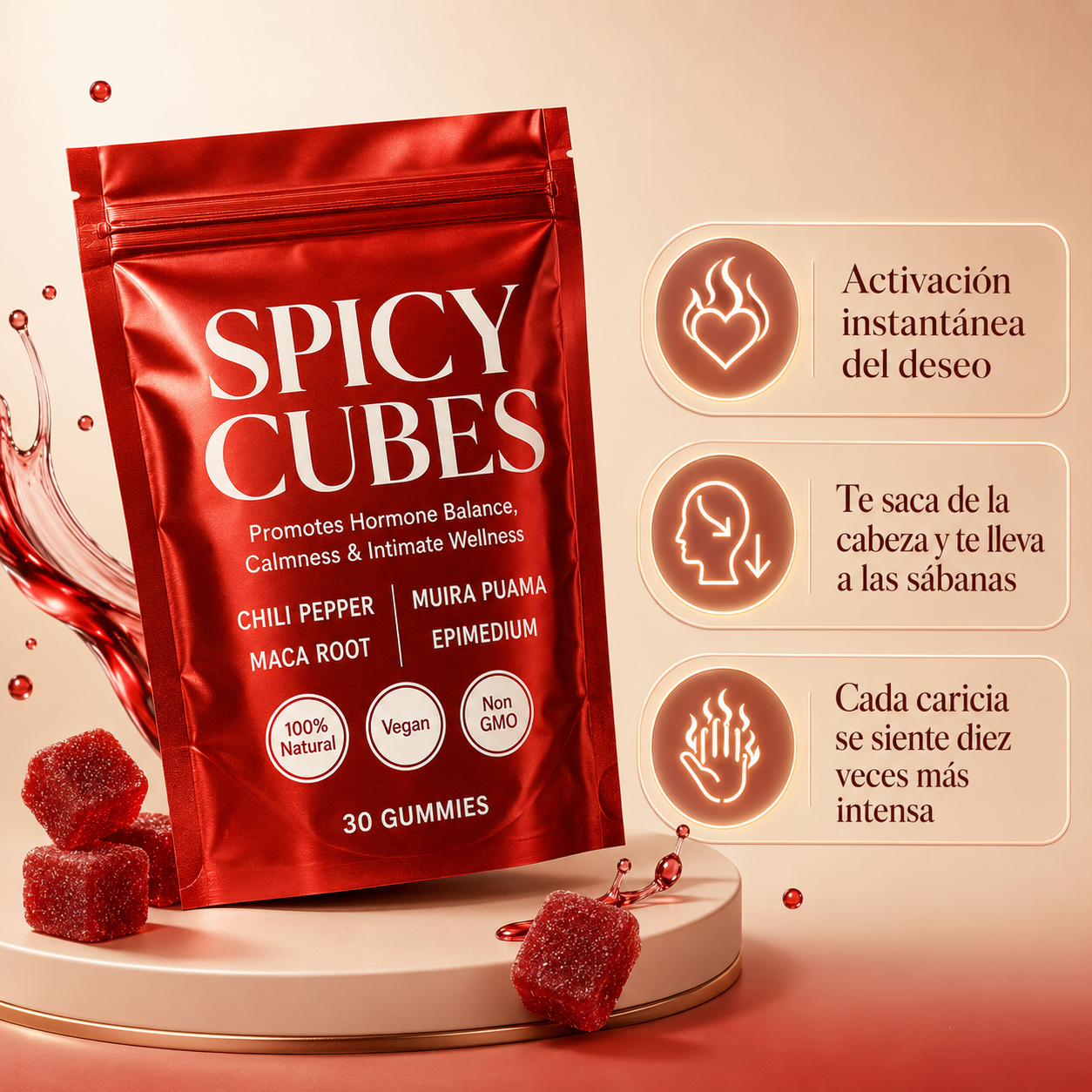 Spicycubes - Adult Gummies